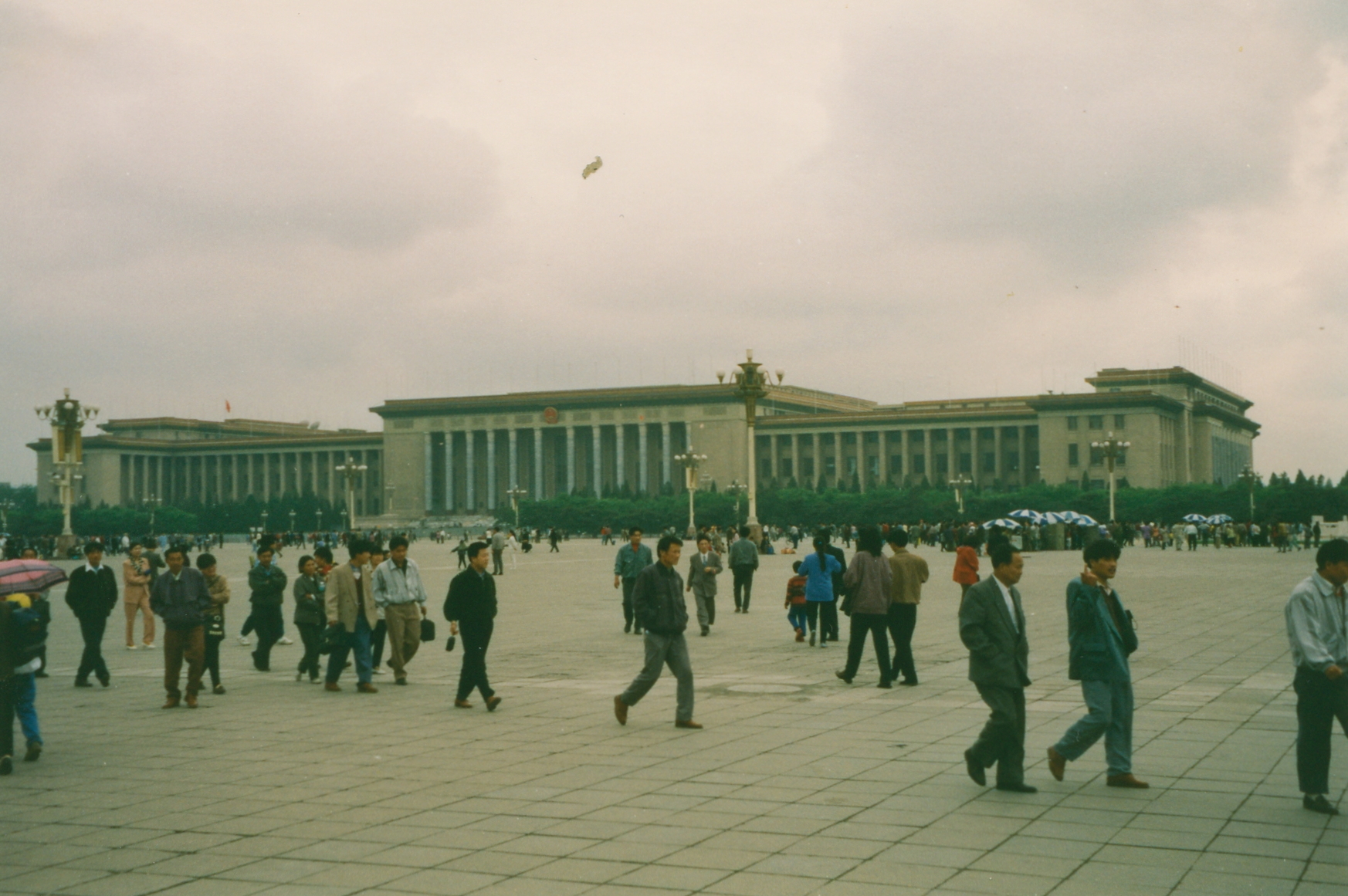 Great Hall of the People on Tiananmen Square in Beijing
