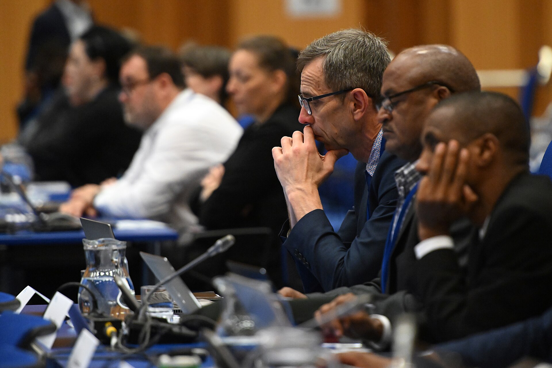 Meeting at International Atomic Energy Agency headquarters in Vienna