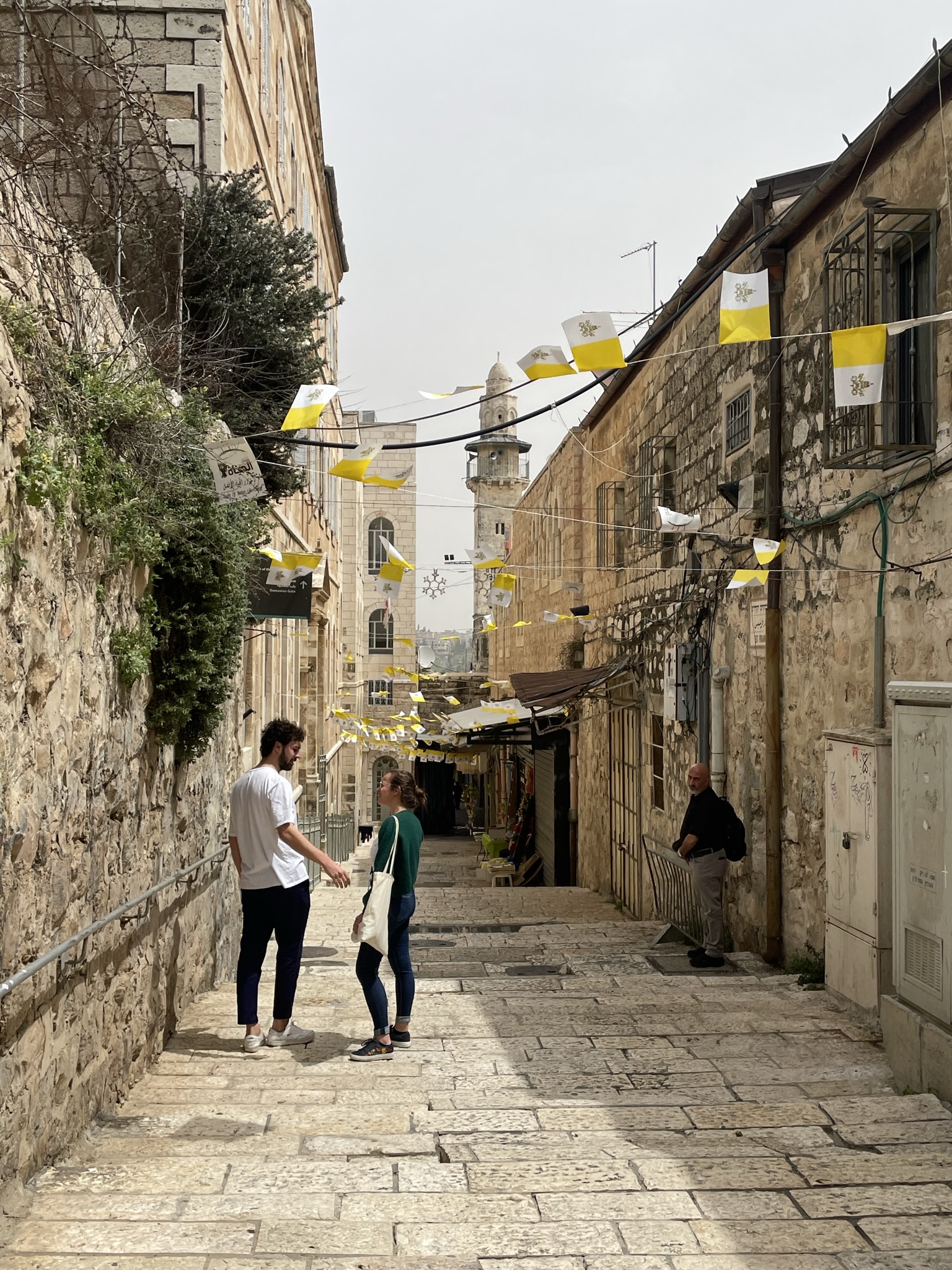 A street in the Old City of Jerusalem